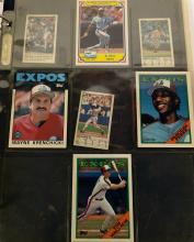 2 BINDERS OF 1960'S-1990'S BASEBALL CARDS