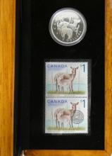 2 CANADIAN COIN & STAMP SETS