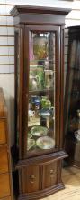 VINTAGE CURIO CABINET