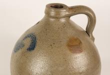 LARGE ANTIQUE STONEWARE JUG