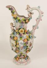 DRESDEN PORCELAIN EWER