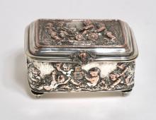 SILVERPLATED BOX