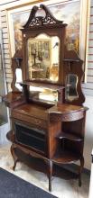 VICTORIAN WALNUT ETAGERE