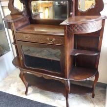 VICTORIAN WALNUT ETAGERE