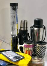 TRAVEL CUPS, ETC.