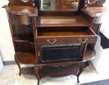 VICTORIAN WALNUT ETAGERE