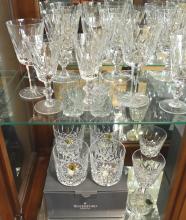 WATERFORD "LISMORE" CRYSTAL STEMWARE SERVICE