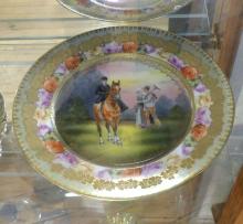 THREE ROYAL BAYREUTH PLATES