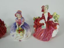 4 DOULTON FIGURINES