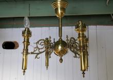 BRASS HANGING LIGHT