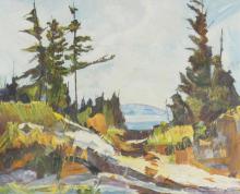 CANADIAN OIL PAINTING