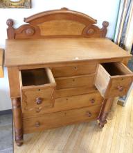 ANTIQUE BONNET CHEST