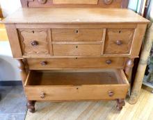 ANTIQUE BONNET CHEST