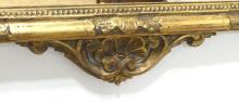 ANTIQUE GILTWOOD WALL MIRROR