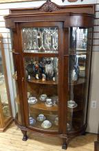 LEAD GLASS DISPLAY CABINET