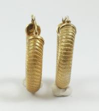 ITALIAN GOLD EARRINGS