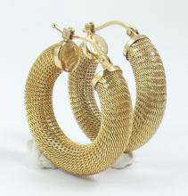 ITALIAN GOLD EARRINGS