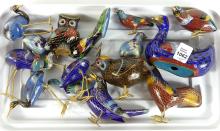 CHINESE CLOISONNE BIRDS