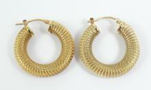 ITALIAN GOLD EARRINGS