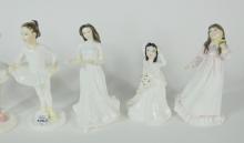 7 DOULTON FIGURINES