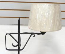 ADJUSTABLE WROUGHT IRON FLOOR LAMP