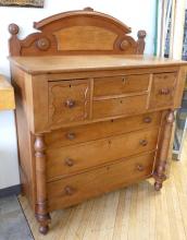 ANTIQUE BONNET CHEST