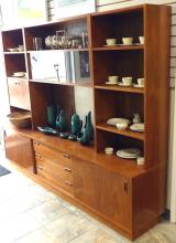 TEAK WALL UNIT