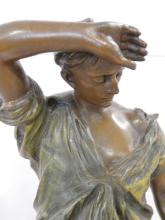 19TH CENTURY FRENCH SPELTER SCULPTURE