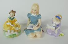 3 DOULTON FIGURINES