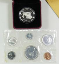 CANADIAN SILVER COIN & MINT SET