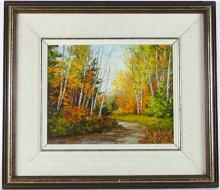 PAIR JULIA ANDREWS OILS