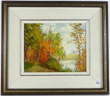 PAIR JULIA ANDREWS OILS