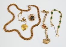 VINTAGE GOLD-FILLED JEWELLERY