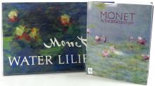 TWO HARDCOVER VOLUMES ON CLAUDE MONET