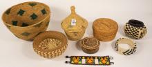 INDIGENOUS BASKETS AND BRACELETS