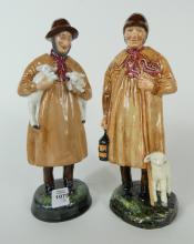 2 DOULTON FIGURINES