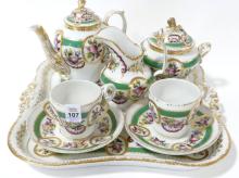 SEVRES PORCELAIN CABARET SET