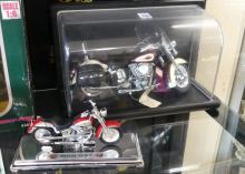 THREE MOTORCYCLE MODELS