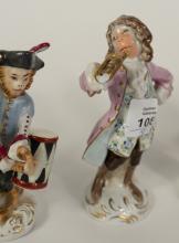 SITZENDORF "MONKEY BAND" FIGURINES