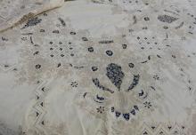 CUTWORK TABLECLOTH