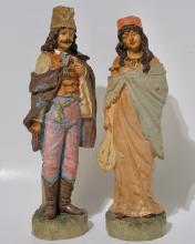 PAIR OF FIGURES