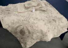 CUTWORK TABLECLOTH