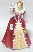 ROYAL DOULTON "QUEEN ELIZABETH I" FIGURINE