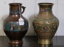 TWO JAPANESE VASES