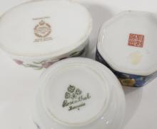 SCENT BOTTLES AND TRINKET BOXES