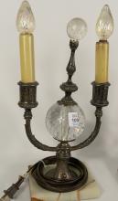 PAIR OF PAIRPOINT BOUDOIR LAMPS