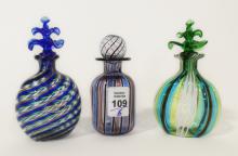 SCENT BOTTLES AND TRINKET BOXES