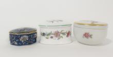 SCENT BOTTLES AND TRINKET BOXES