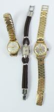 3 VINTAGE WRISTWATCHES