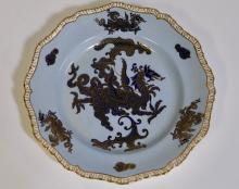 RARE MASON'S PLATE